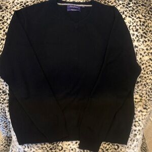 Alan Flusser men’s 100% cashmere sweater
